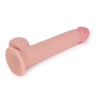 Kiotos Cox - Sliding Skin Dubbellaags Dildo 24 x 4,5 cm - Lichte Huidskleur