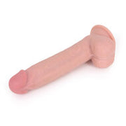 Kiotos Cox - Sliding Skin Dubbellaags Dildo 24 x 4,5 cm - Lichte Huidskleur