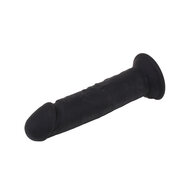 Kiotos Cox - Siliconen Dildo Met Zuignap 21 x 4,5 cm - Zwart
