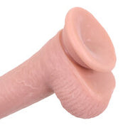 Kiotos Cox - Sliding Skin Dubbellaags Dildo 23 x 4 cm - Lichte Huidskleur