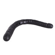 Kiotos Cox - Dubbele Dildo 45 x 4,5/4,8 cm - Zwart