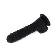 Kiotos Cox - Black Dildo Met Zuignap die echt aanvoelt 22,5 x 5 cm - Zwart