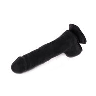 Kiotos Cox - Black Dildo Met Zuignap die echt aanvoelt 22,5 x 5 cm - Zwart