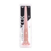 Kiotos Cox - XXL dildo Van 40 cm lang Met Diameter Van 18 mm > 45 mm - Lichte Huidskleur