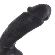 Kiotos Cox - Dildo 22,5 x 5 cm - Zwart