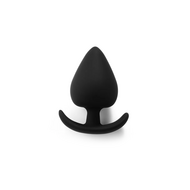 Kiotos - Siliconen Anker Buttplug Set - 4 stuks - zwart