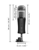 Dorcel - Thrust Blow - Automatische Stotende Masturbator - Zwart