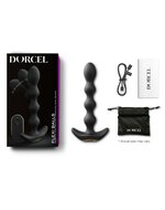 Dorcel - FLEXI BALLS Anale Vibrator Met Afstandsbediening - Zwart