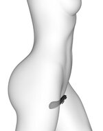 Dorcel - Discreet VIBE + Panty Vibrator Met Afstandsbediening- Zwart