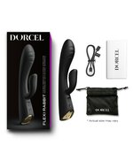Dorcel - Flexi Rabbit - Verwarmde Tarzan Vibrator - Zwart