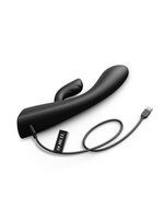 Dorcel - Flexi Rabbit - Verwarmde Tarzan Vibrator - Zwart