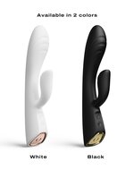 Dorcel - Flexi Rabbit - Verwarmde Tarzan Vibrator - Zwart