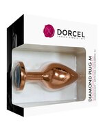 Dorcel - Diamond Metalen Buttplug - Rosƒó Goud - Maat M