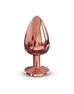 Dorcel - Diamond Metalen Buttplug - Rosƒó Goud - Maat L