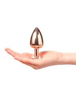 Dorcel - Diamond Metalen Buttplug - Rosƒó Goud - Maat L