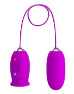 Pretty Love - Vibrerend Eitje En Clit Licker DAISY 2 In 1 - Roze