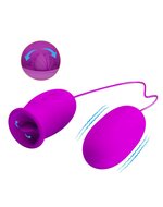 Pretty Love - Vibrerend Eitje En Clit Licker DAISY 2 In 1 - Roze