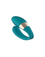 LELO - Tiani Duo Koppel Vibrator Met Afstandsbediening - Turquoise