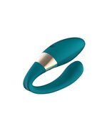 LELO - Tiani Duo Koppel Vibrator Met Afstandsbediening - Turquoise