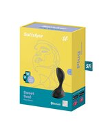 Satisfyer - SWEET SEAL Anaal Vibrator met APP Control - zwart