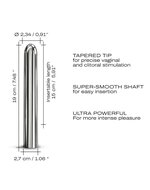 Dorcel - Silver Star 2.0 - Klassieke Vibrator - Zilver