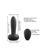 Dorcel - Deep Thrust - Stotende Buttplug Met Afstandsbediening