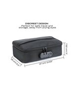 Dorcel - Discrete Box - Bewaar je sex speeltjes veilig en discreet - Zwart