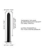 Dorcel - Black Muse 2.0 Bullet Vibrator - Zwart