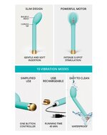 Love to Love - O.M.G. G-spot Vibrator - mintgroen