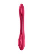 Satisfyer - Elastic Game - Multifunctionele Buigbare Vibrator - Rood