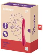 Satisfyer - Elastic Game - Multifunctionele Buigbare Vibrator - Rood