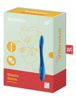 Satisfyer - Elastic Game - Multifunctionele Buigbare Vibrator - Blauw