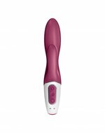 Satisfyer - Heated Affair - Verwarmde G-spot Vibrator En Rabbit Vibrator - Met App Control - Berry Rood