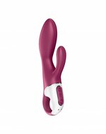 Satisfyer - Heated Affair - Verwarmde G-spot Vibrator En Rabbit Vibrator - Met App Control - Berry Rood