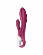 Satisfyer - Heated Affair - Verwarmde G-spot Vibrator En Rabbit Vibrator - Met App Control - Berry Rood