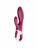 Satisfyer - Heated Affair - Verwarmde G-spot Vibrator En Rabbit Vibrator - Met App Control - Berry Rood