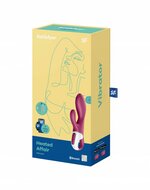 Satisfyer - Heated Affair - Verwarmde G-spot Vibrator En Rabbit Vibrator - Met App Control - Berry Rood