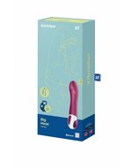 Satisfyer - Big Heat - Verwarmde G-spot Vibrator - Met App Control - Berry Rood