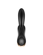 Satisfyer - Double Flex Rabbit - Tarzan Vibrator - Met App Control - Zwart