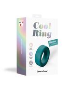 Love to Love - Cool Ring - Klassieke Siliconen Cockring - Blauwgroen