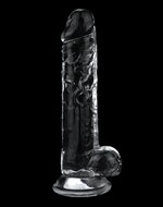 Lovetoy - Flawless - Dildo - 19 x 3.5 cm - Transparant