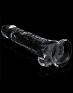 Lovetoy - Flawless - Dildo - 19 x 3.5 cm - Transparant