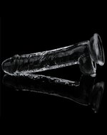 Lovetoy - Flawless - Dildo - 19 x 3.5 cm - Transparant