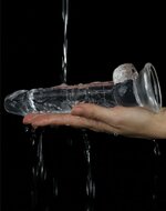 Lovetoy - Flawless - Dildo - 19 x 3.5 cm - Transparant