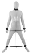 Kiotos - Bondageset Prisoners Bar Spreidstang Met Leren Boeien