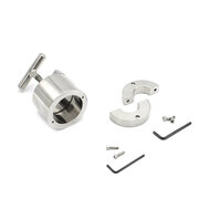 Kiotos - Extreme RVS Ball Flash Crusher Met Schroefklem