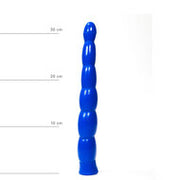 All Blue - Anaal Dildo - 32 x 4,5 cm - Blauw