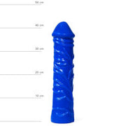All Blue - Dildo - 31 x 6,5 cm - Blauw
