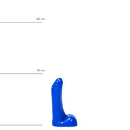 All Blue - Kleine Dildo - 9 x 2 cm - Blauw