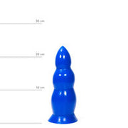 All Blue - Anaal Dildo - 23 x 8 cm - Blauw